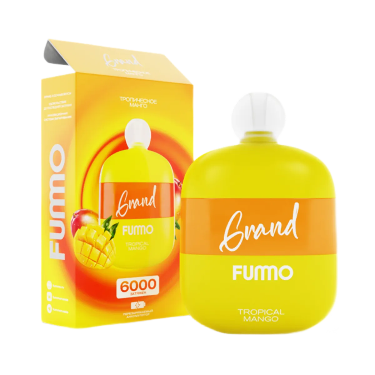 FUMMO GRAND 6000 Тропическое манго 2%