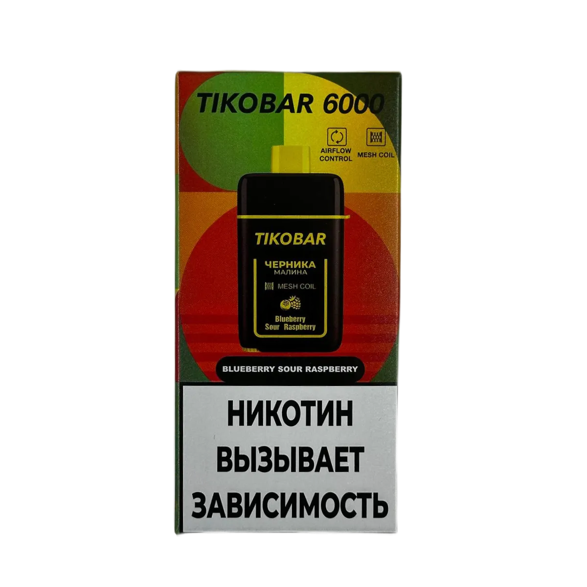 TIKOBAR 6000 Черника малина 2%