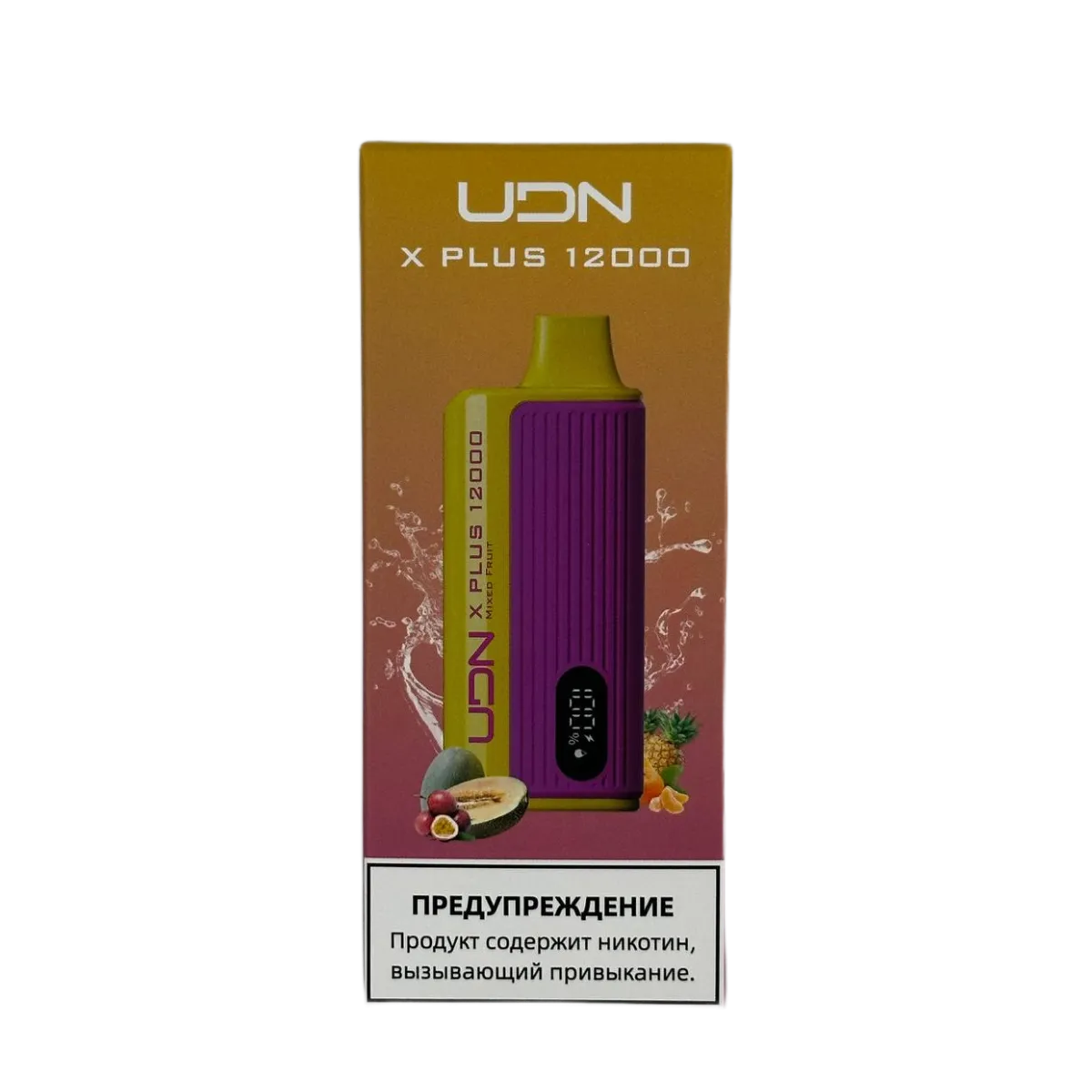 UDN BAR X PLUS 12000 Микс фруктов 2%