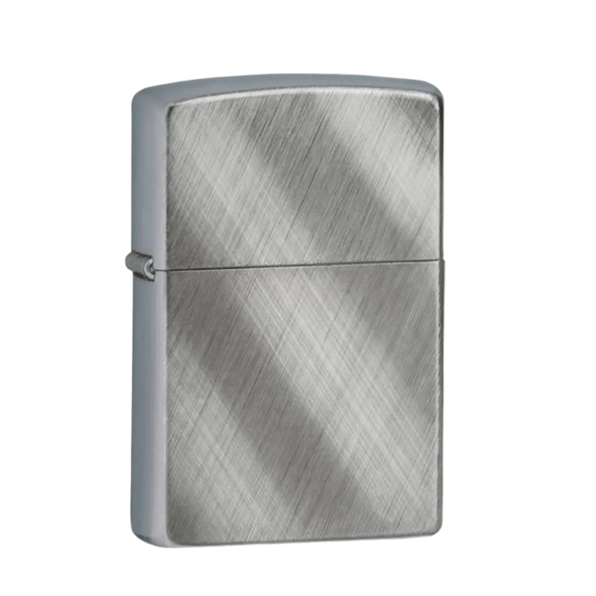 ZIPPO/28182 Classic с покр. Brushed Chrome, латунь/сталь, серебр. матовая,