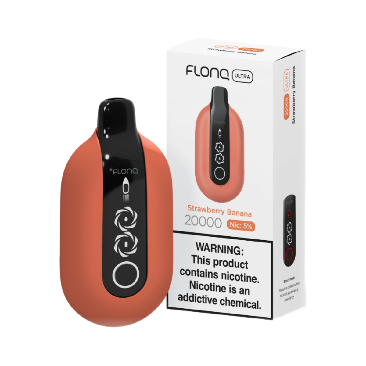 FLONQ Ultra 20000 Клубника банан 2%