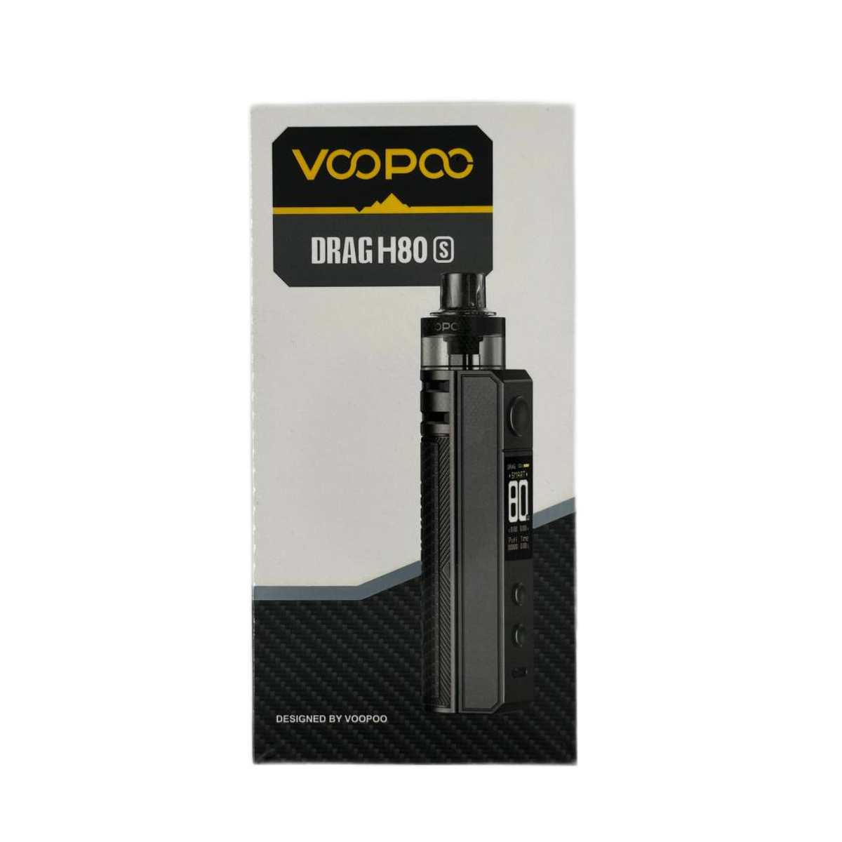 Voopoo DRAG H80s Pod Kit 80W Gray Carbon Fiber
