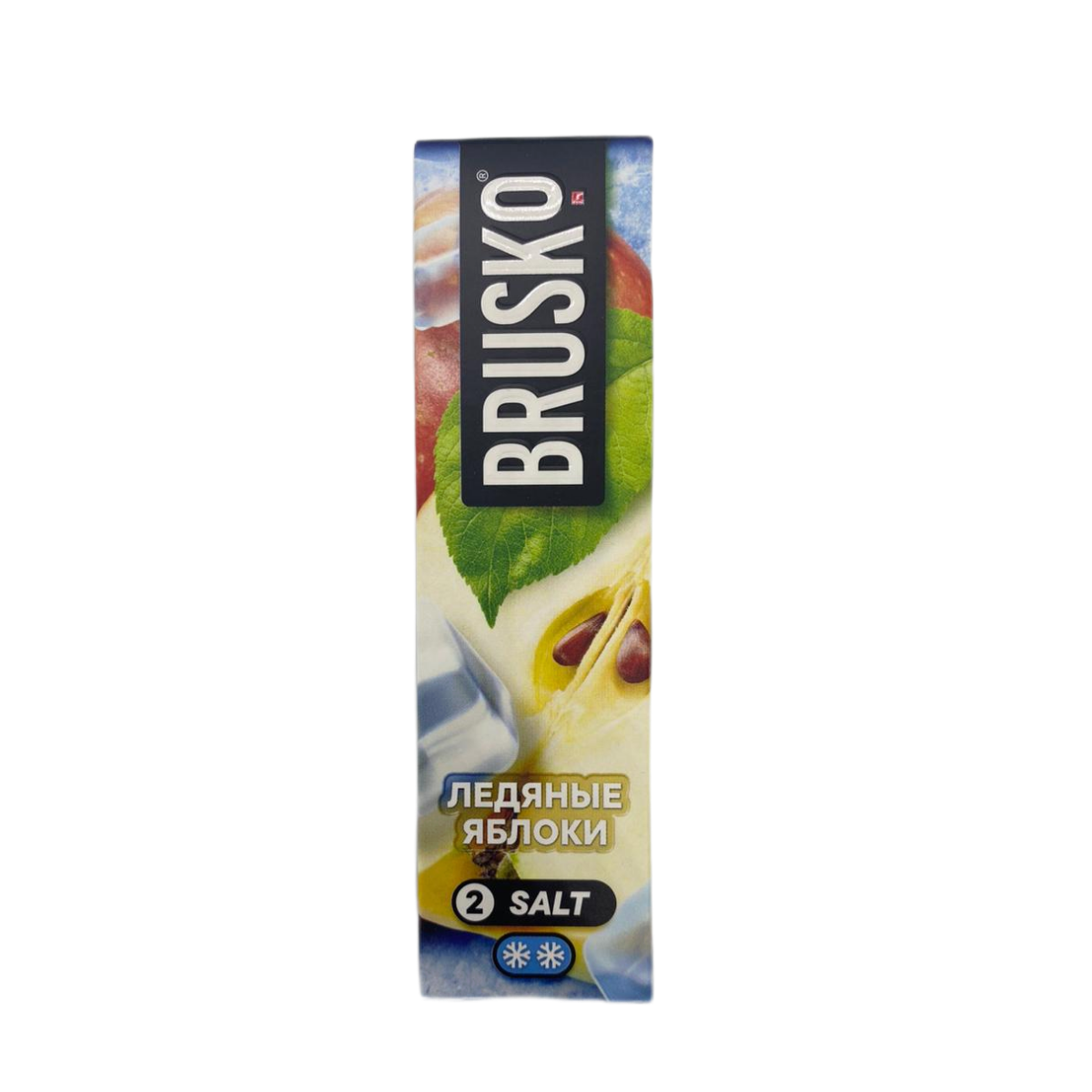 Brusko Salt Chubby Ледяные яблоки 35мл 2%