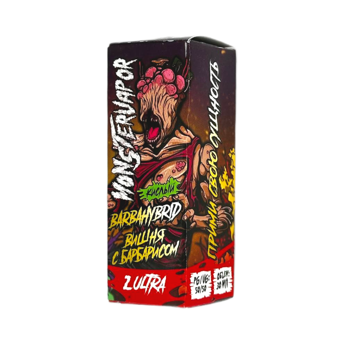 MONSTERVAPOR 2 Ultra BARBAHYBRID Вишня с барбарисом 30мл.20мг.