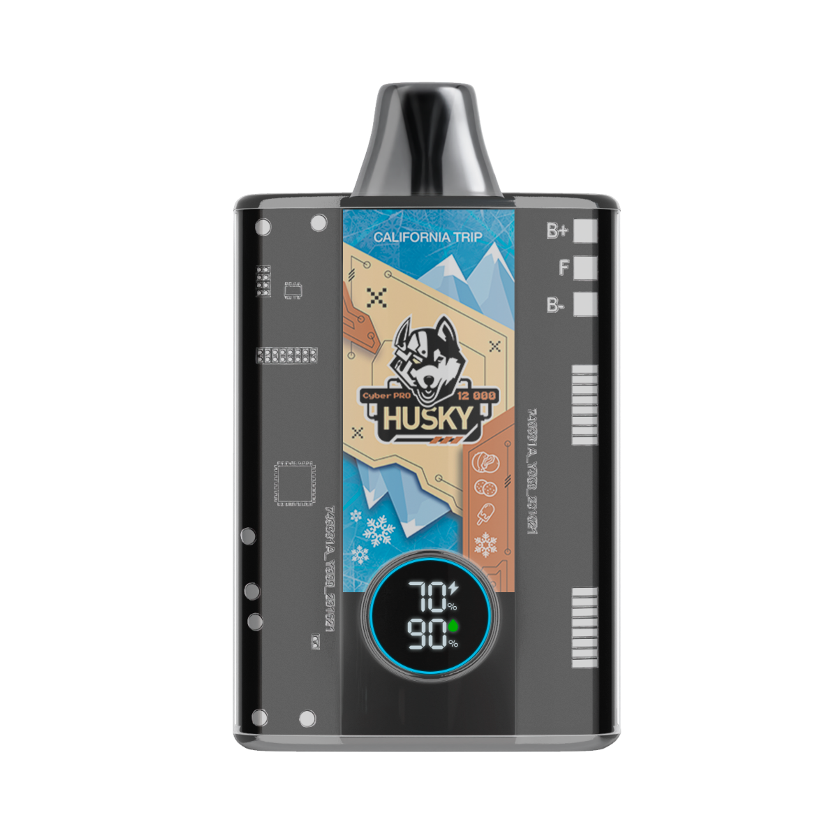 HUSKY CYBER PRO 12000 Кокос печенье мороженое лед 2%