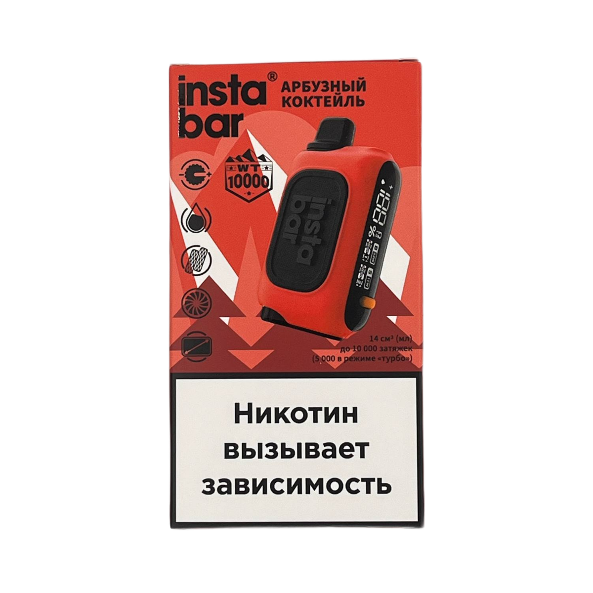 PLONQ INSTABAR 10000 Арбузный коктейль 2%
