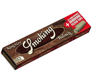 Бумага сиг. SMOKING King Size Broun+Tips Pack