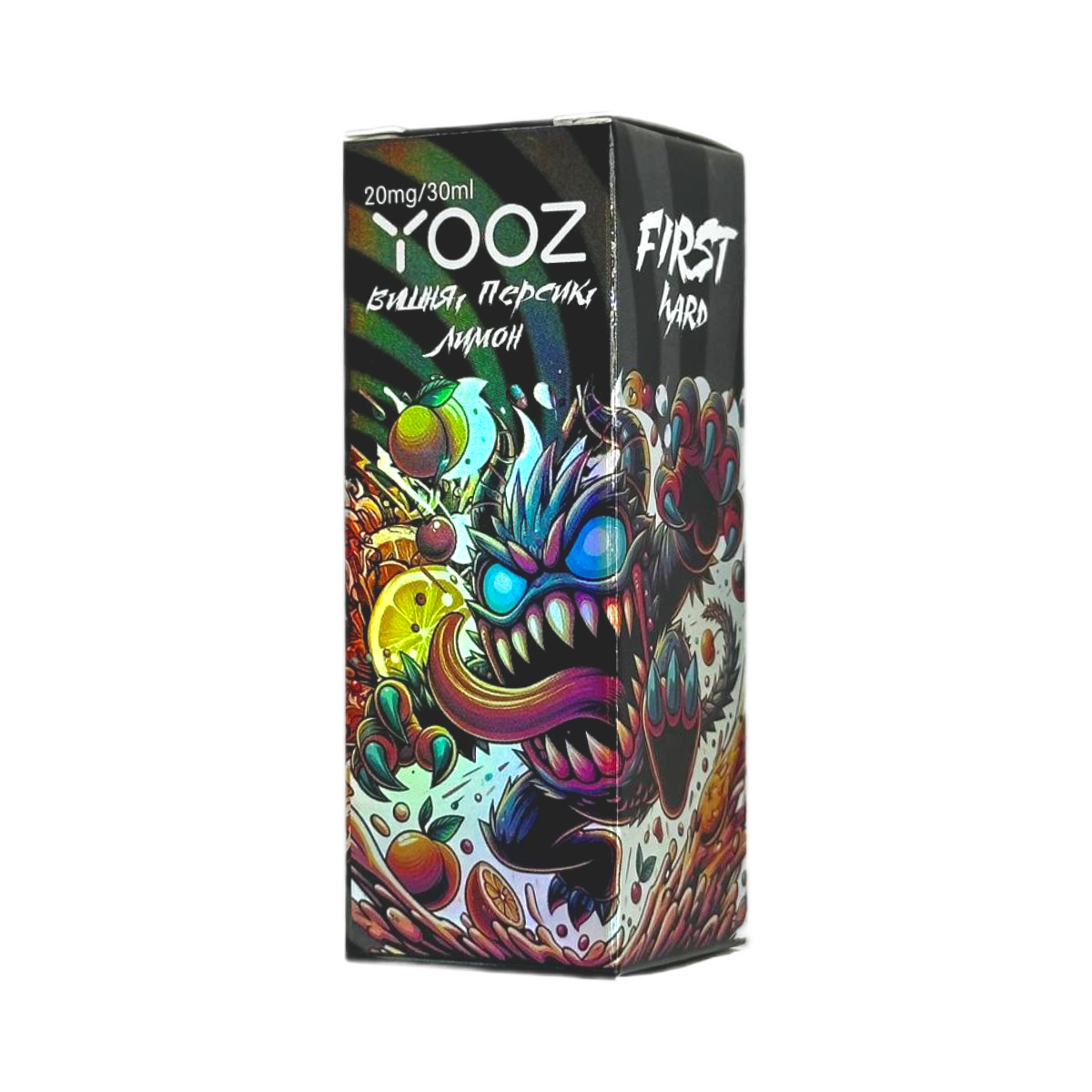 YOOZ Hard Вишня персик лимон 30мл.