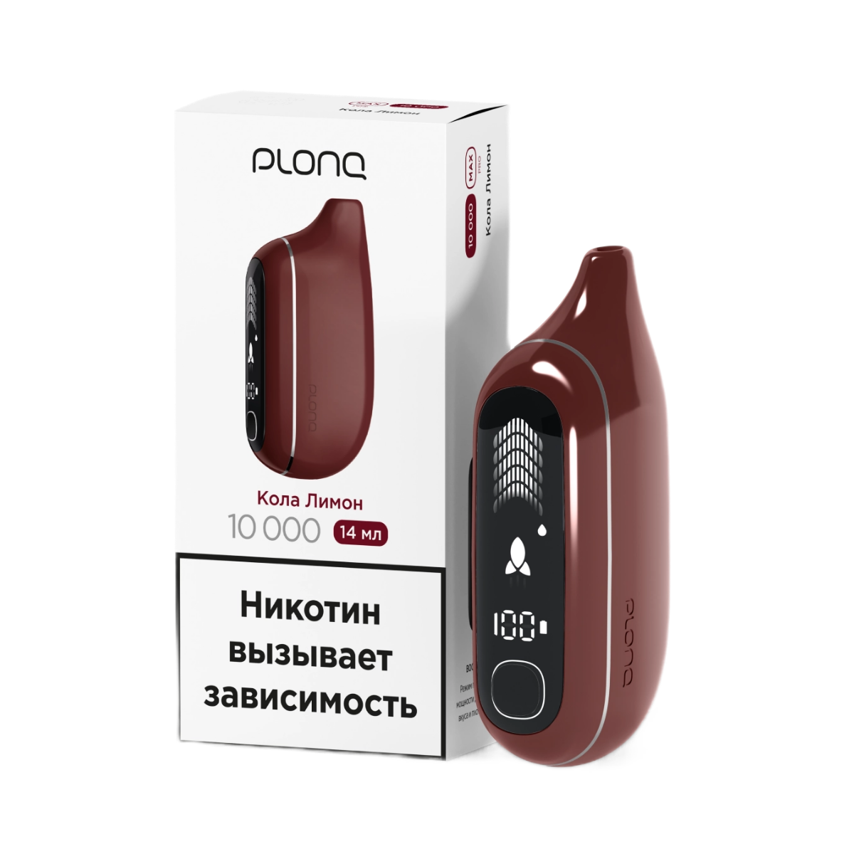PLONQ MAX PRO 10000 Кола лимон 2%