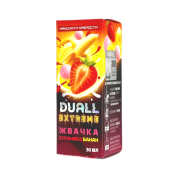 DUALL EXTREME EXTRA HARD Жвачка клубника банан 30мл.20мг.