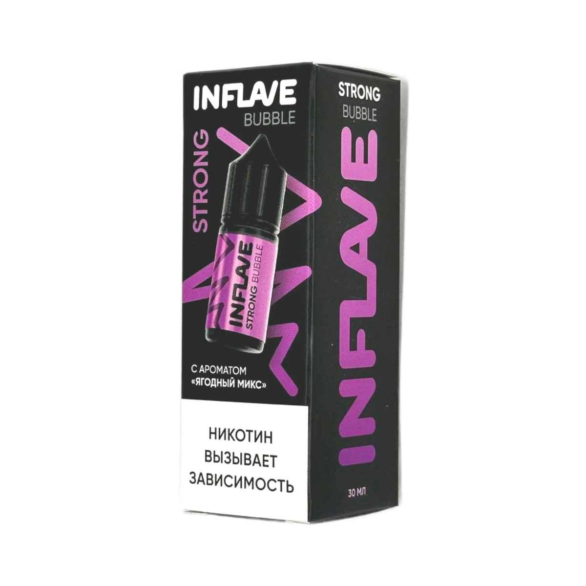 INFLAVE BUBBLE Strong Ягодный микс 30мл.20мг.