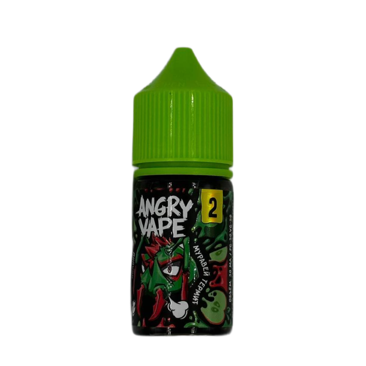 Angry Vape Salt Муравей Термит (яблоко) 30мл 2%