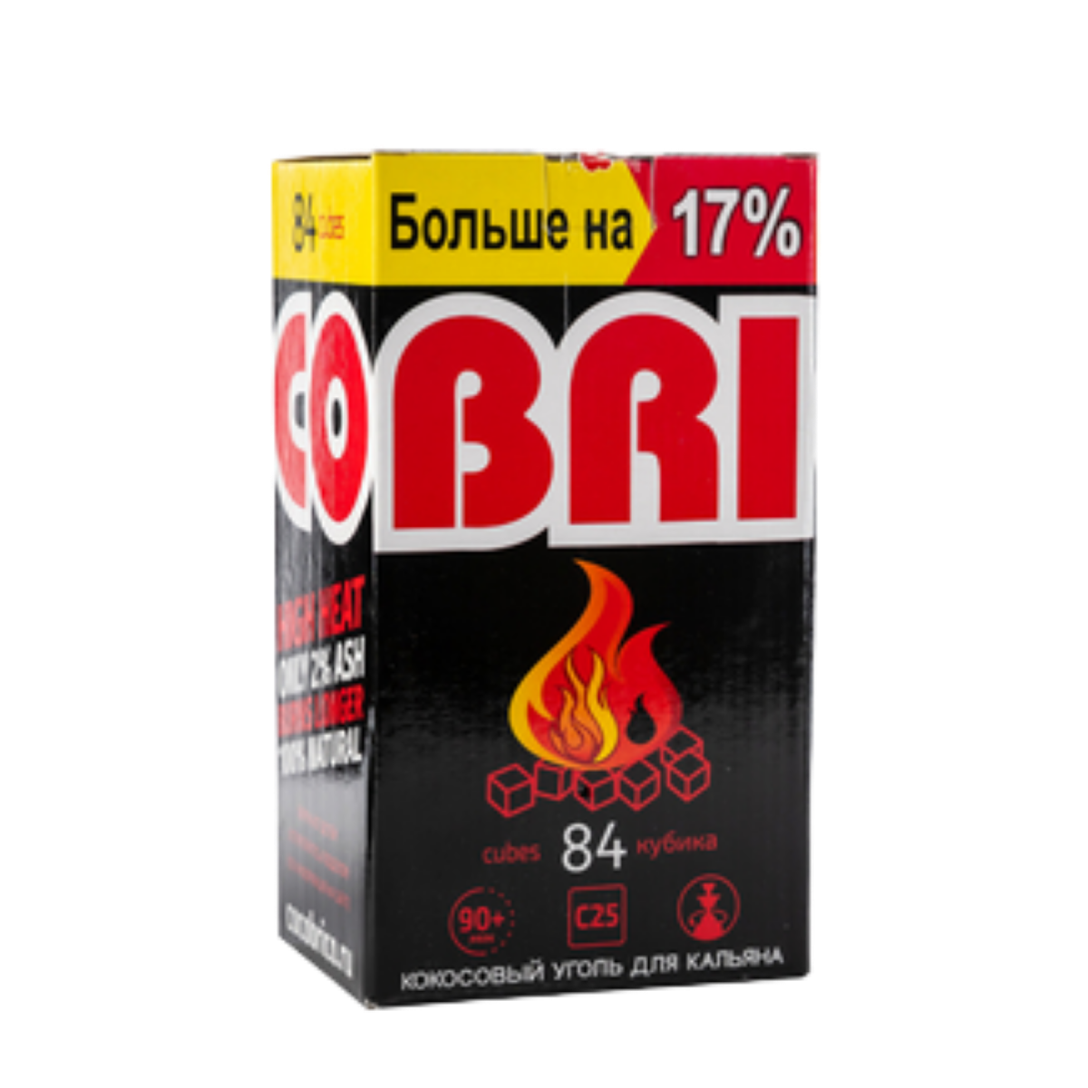 Уголь Coco brico 84 шт