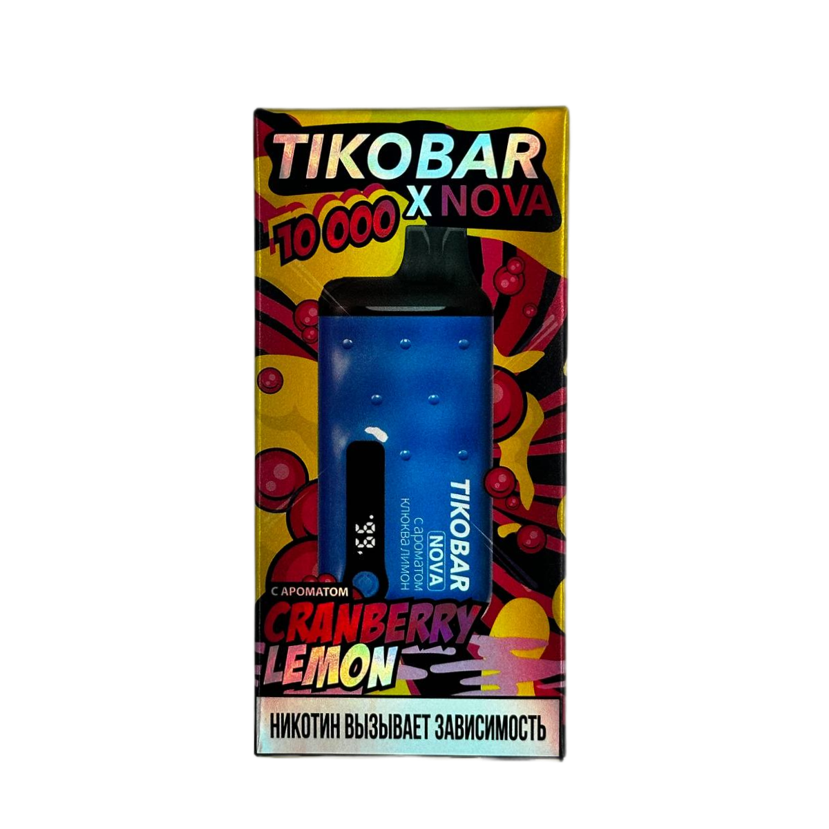TIKOBAR 10000 NOVA Клюква лимон 2%