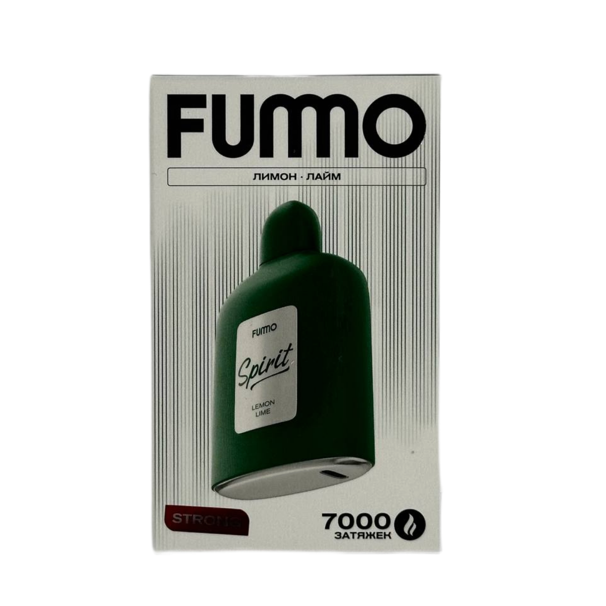 FUMMO SPIRIT 7000 Strong Лимон лайм 2%