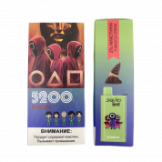 R AND M Squid Box 5200 Кремовый табак 2%