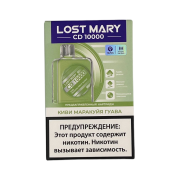 Картридж LOST MARY CD 10000 Киви маракуйя гуава 2%