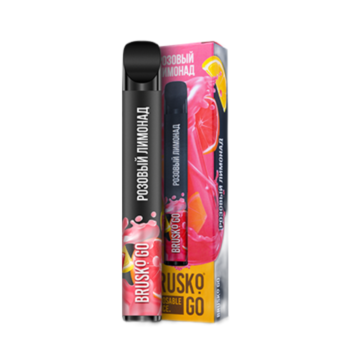 BRUSKO Go 800 Розовый лимонад 2%