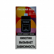 TIKOBAR 6000 Виноградный энергетический напиток 2%