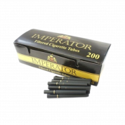 Гильза сигарет. IMPERATOR BLACK 200