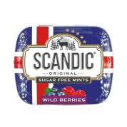 Конфеты SCANDIC Лесные ягоды / Wild Berries б/сахара 14 гр