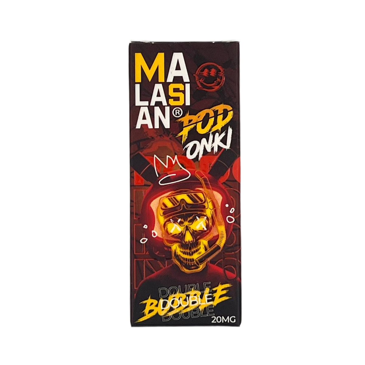 POD ONKI MALASIAN Жвачка клубника киви двойной лёд 30мл.2%