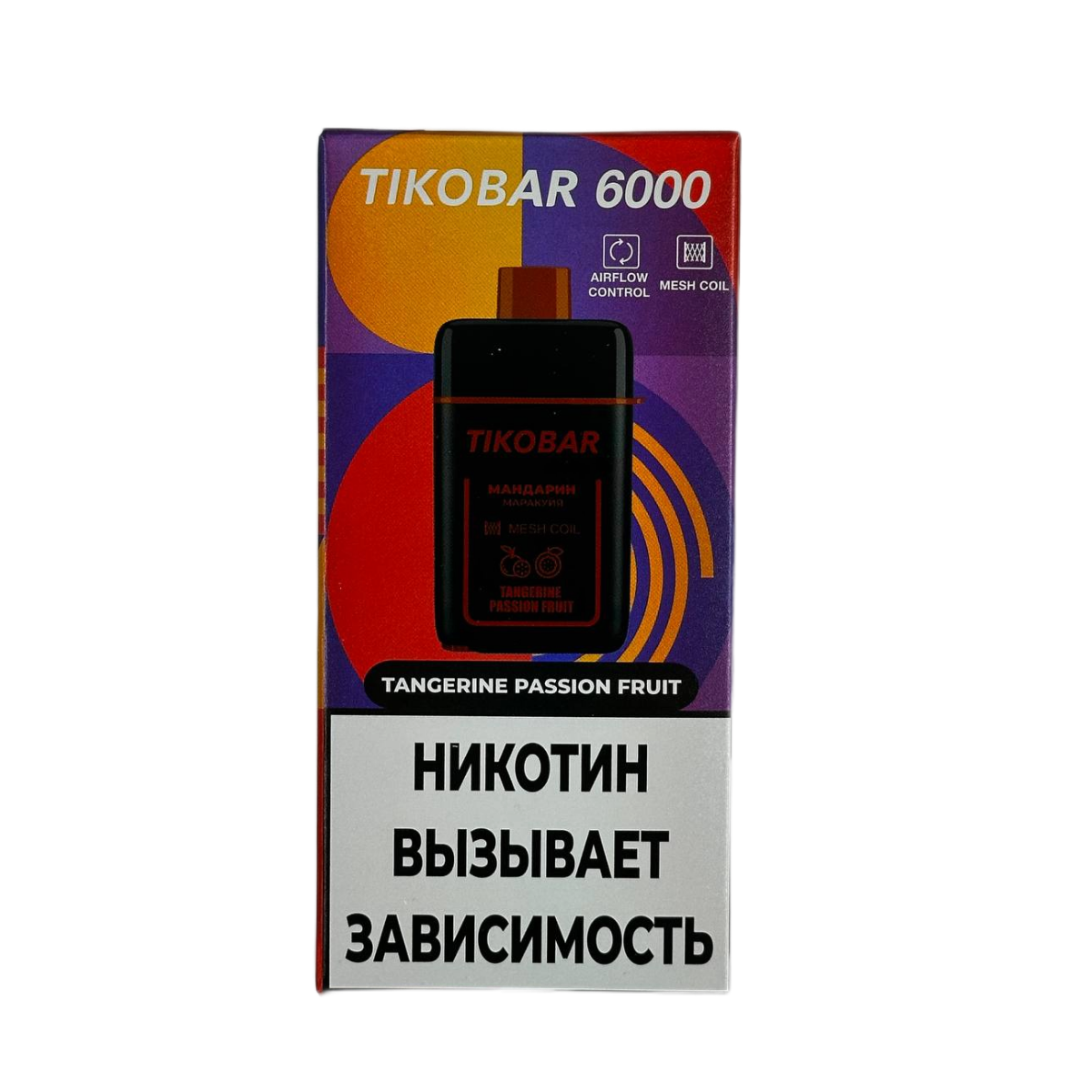 TIKOBAR 6000 Мандарин маракуйя 2%
