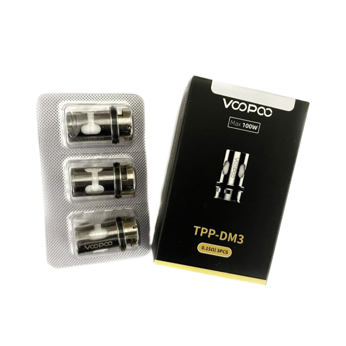 VOOPOO TPP-DM3 0.15ohm VP-083C-COIL(в упак. 3 шт.)