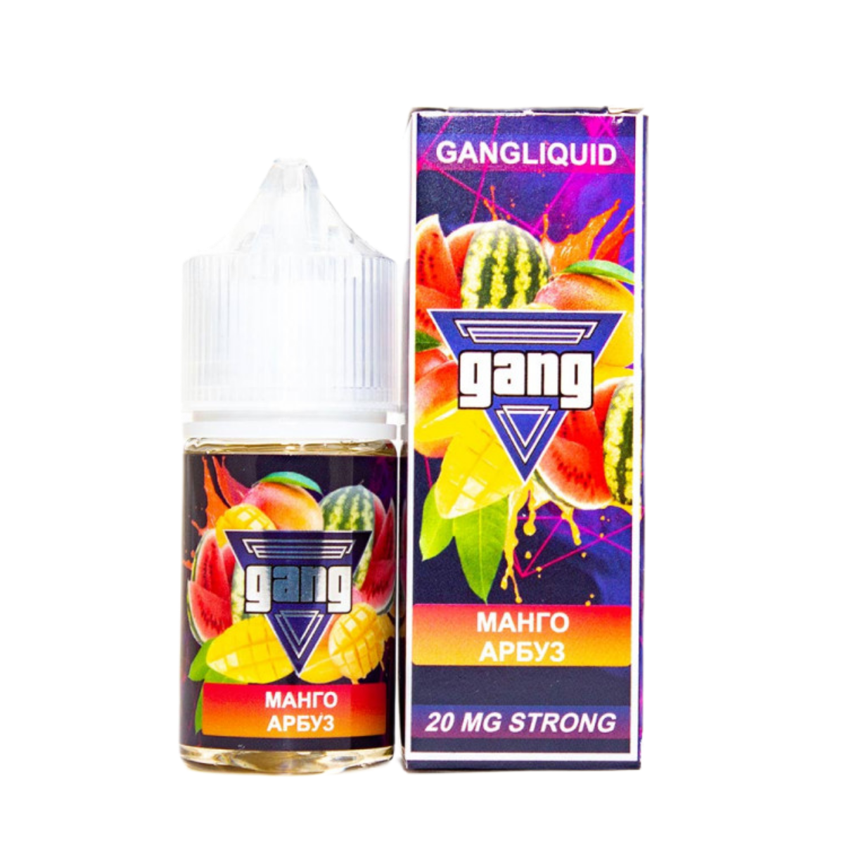 GANG Strong Манго арбуз 30мл 4.5%