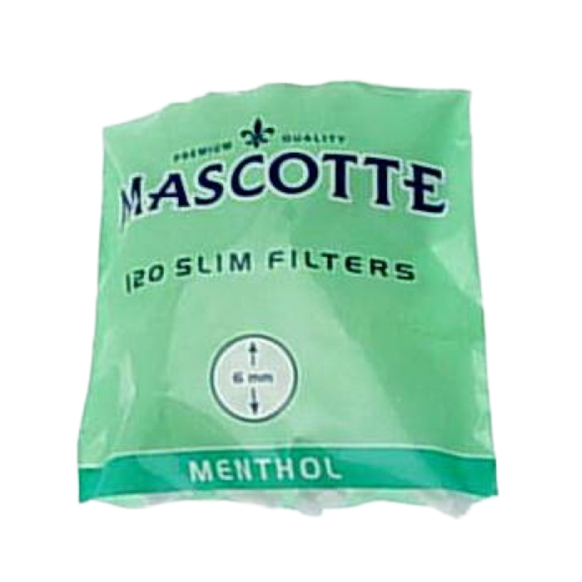 Фильтры сиг. MASCOTTE Slim Filters Mentol (6мм/15мм)