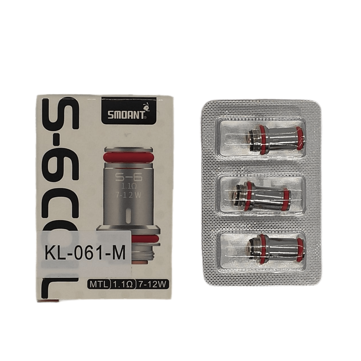 Smoant Santi S-6 1.1ohm Coil KL-061-M-COIL (в упак. 3 шт.)