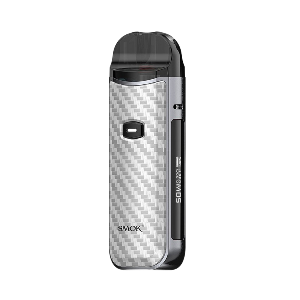 NORD 50W Pod Kit 1800mAh Silver Carbon Fiber SMOK-098E