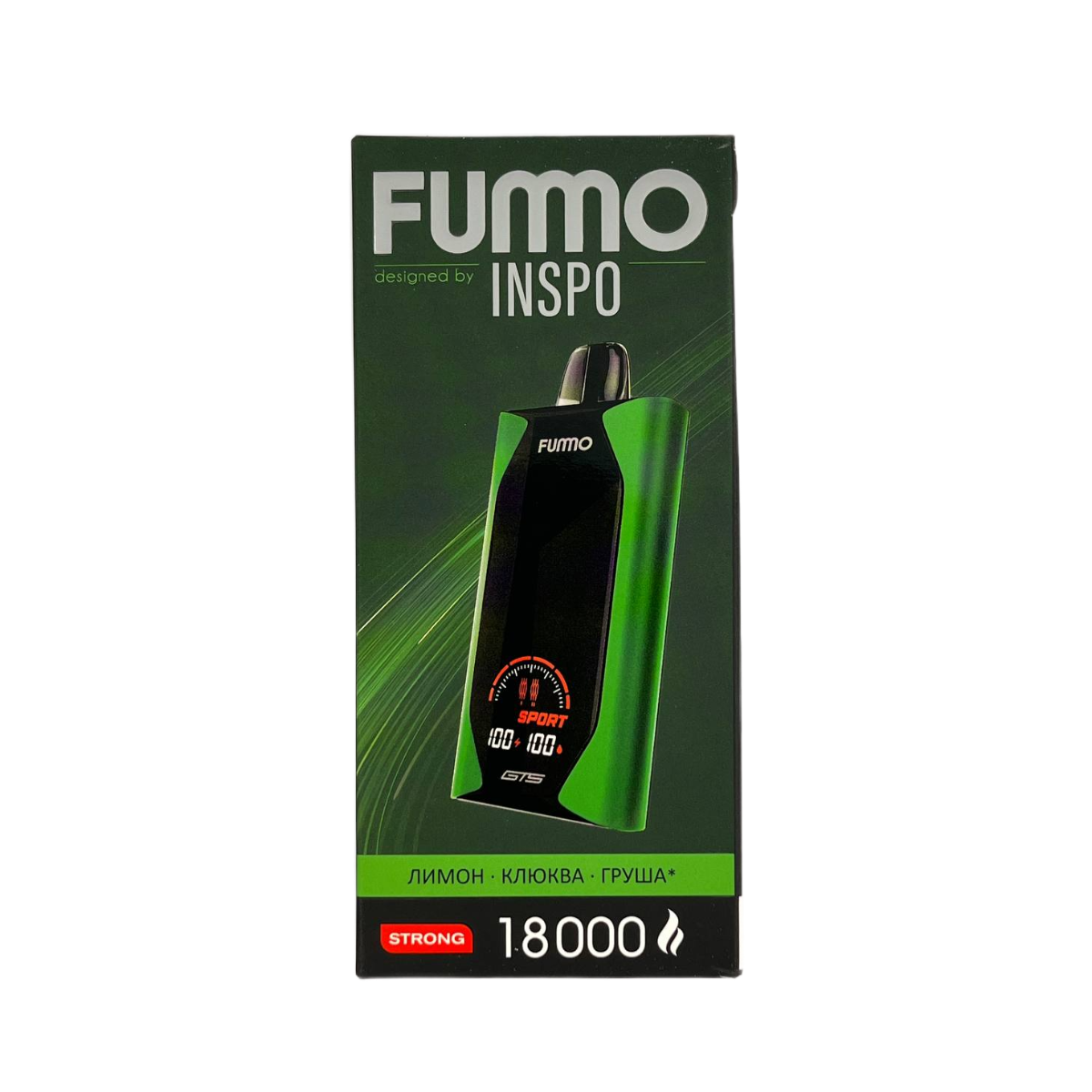 FUMMO GTS 18000 Лимон клюква груша 2%