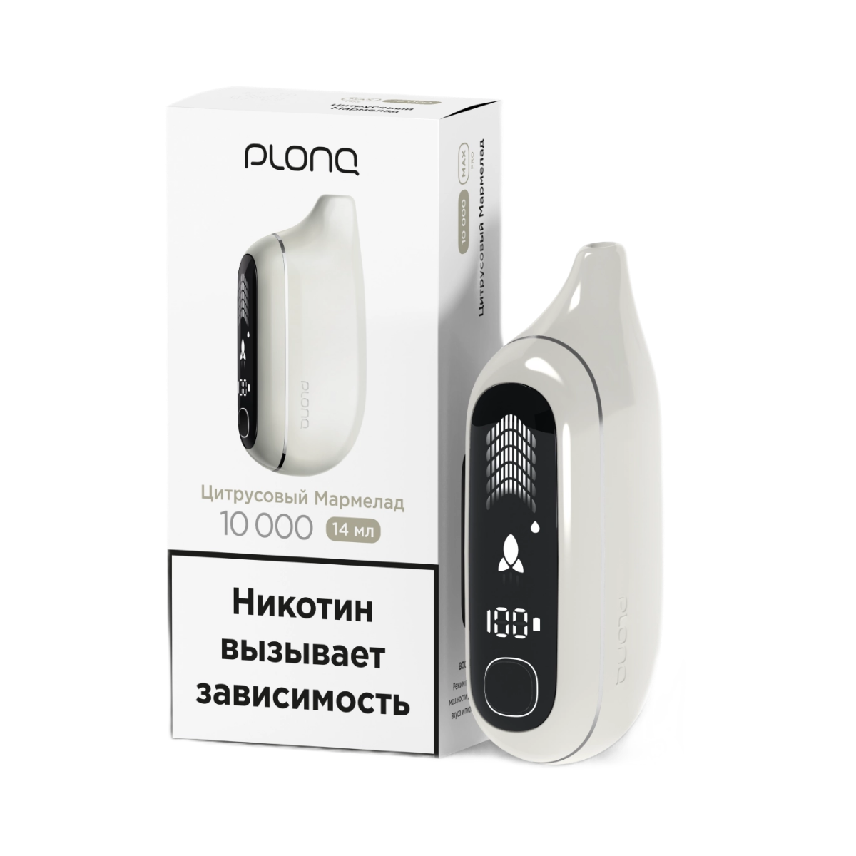 PLONQ MAX PRO 10000 Цитрусовый мармелад 2%