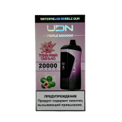 UDN TRIPLE M 20000 Арбузная жевательная резинка 2%