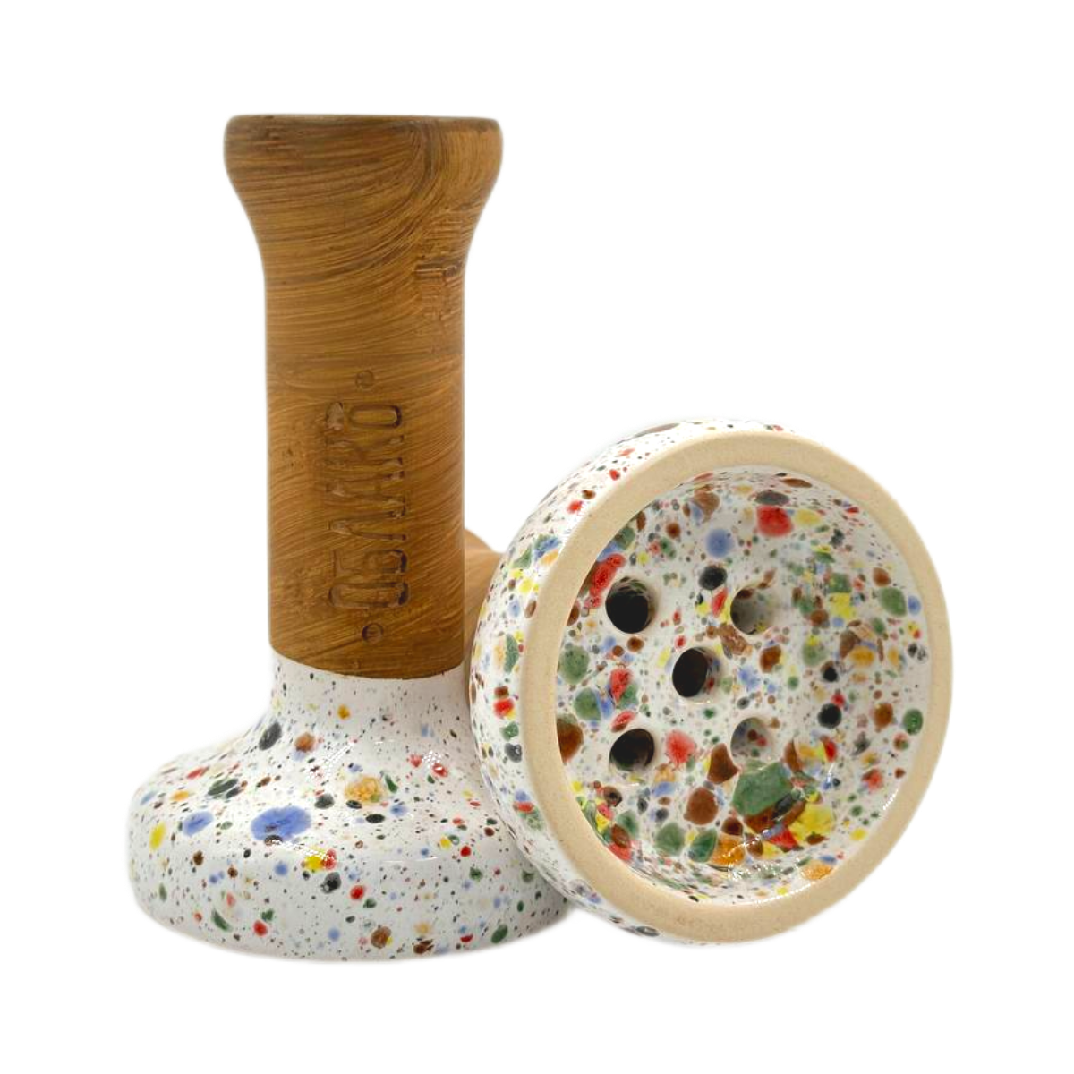 Кальянная чашка керамическая ОБЛАКО GLAZE STD Black скитлз