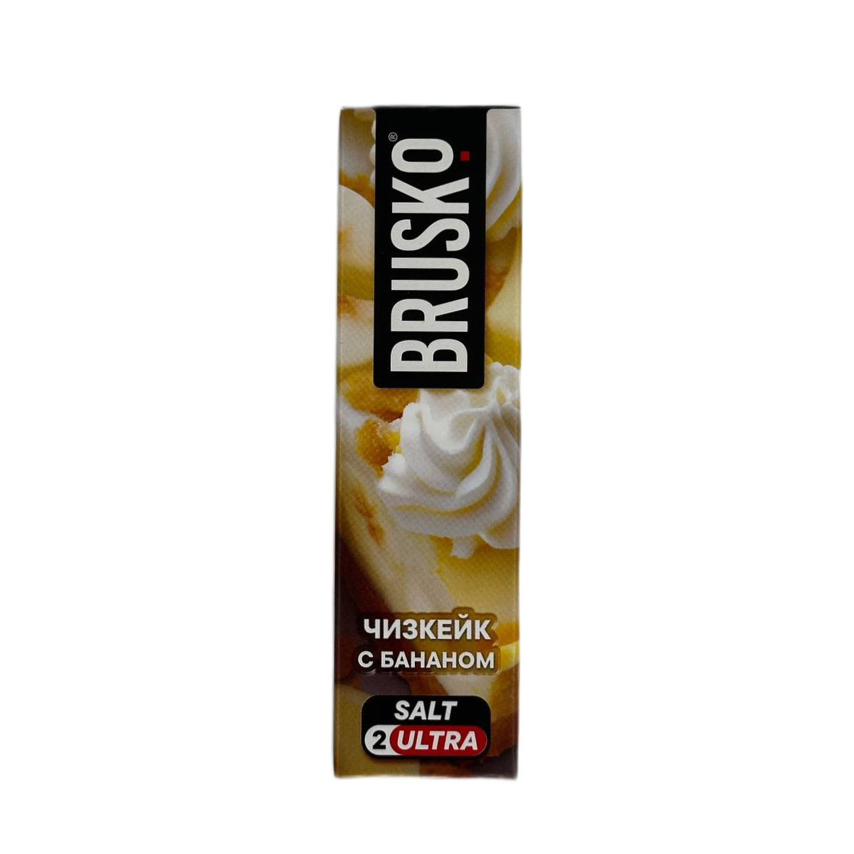 Brusko Salt (Chubby) ultra Чизкейк с бананом 35мл.20мг.