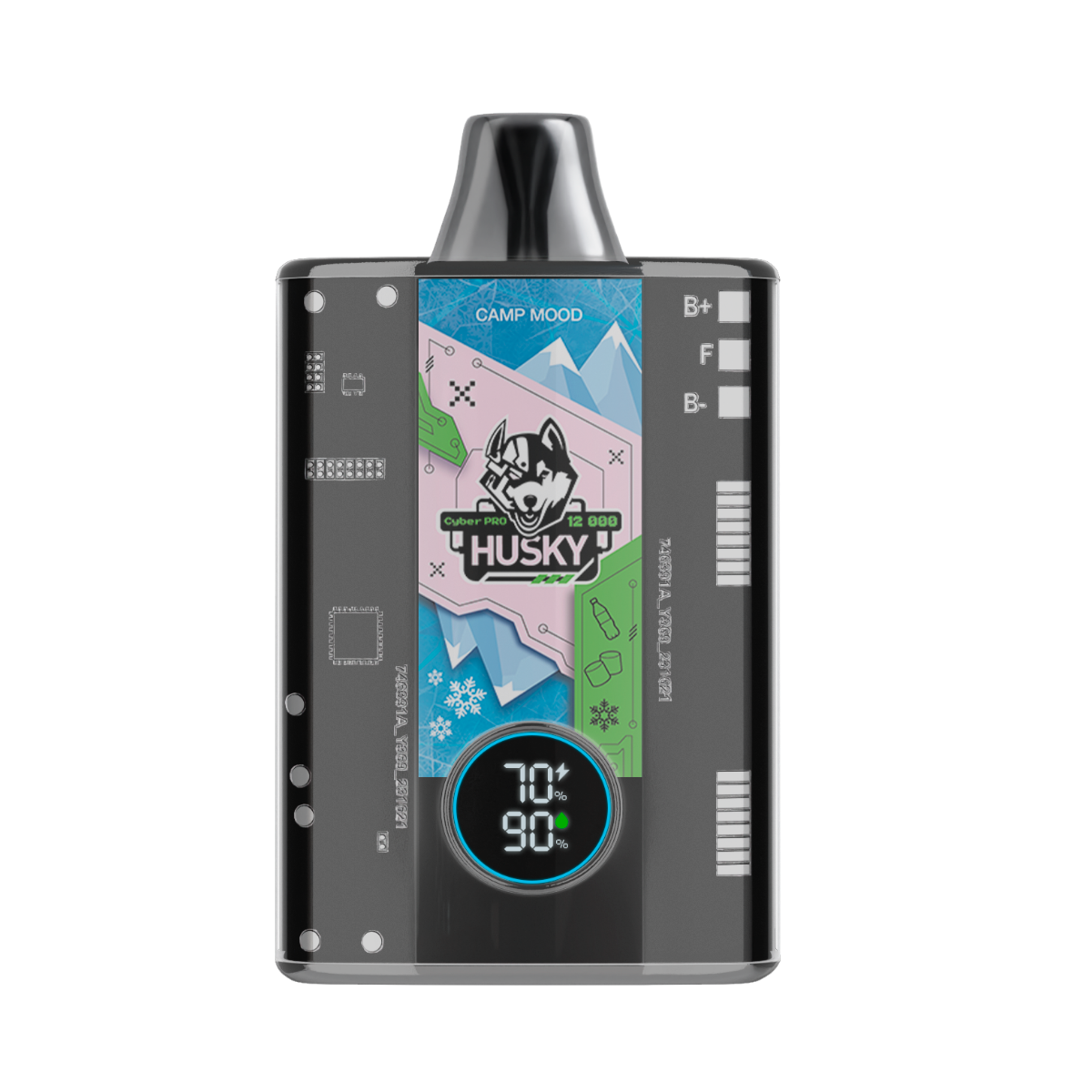 HUSKY CYBER PRO 12000 Фрустайл зефир лед 2%