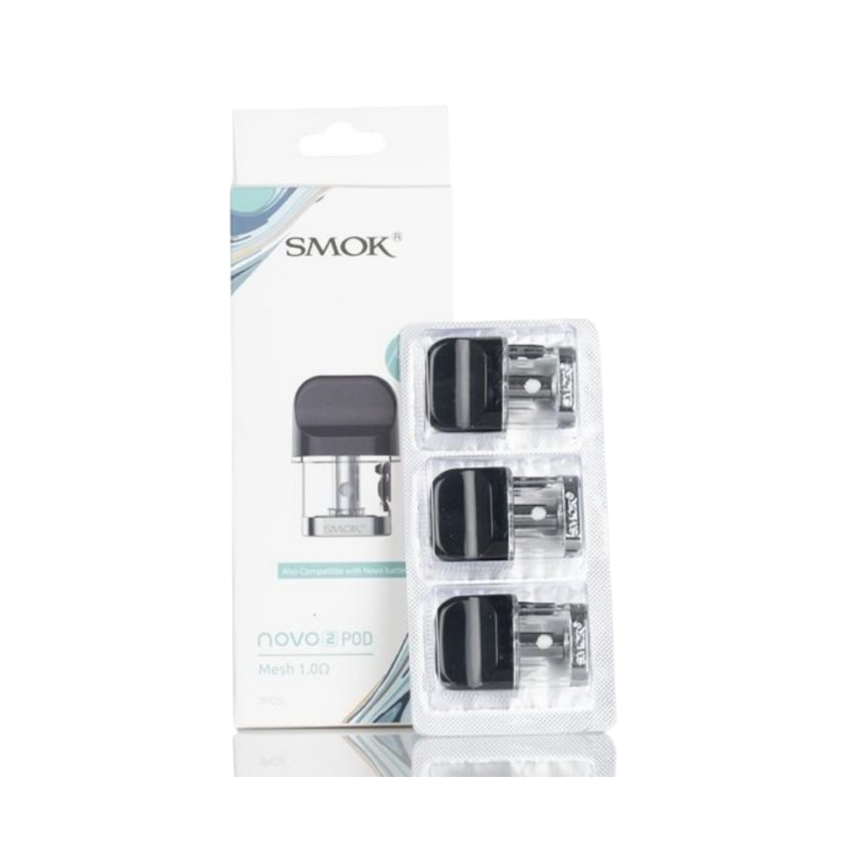 Smok novo 2X Meshed 0.9ohm MTL 2ml Pod SMOK-141-POD (в уп. 3 шт.)