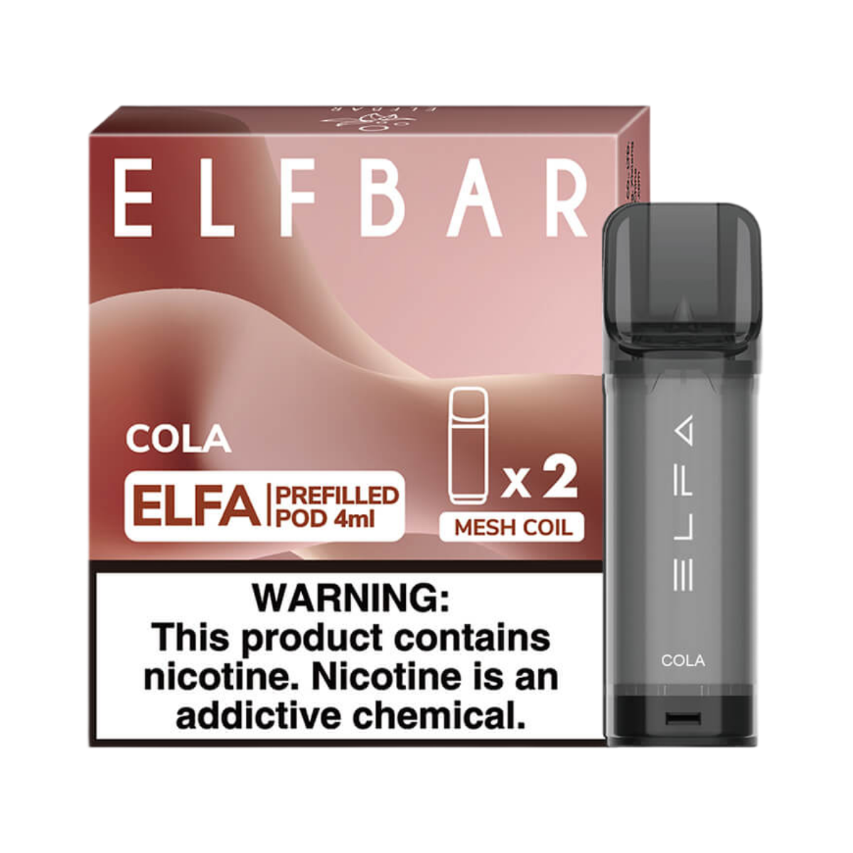 Картридж ELFBAR Кола 4мл х 2шт