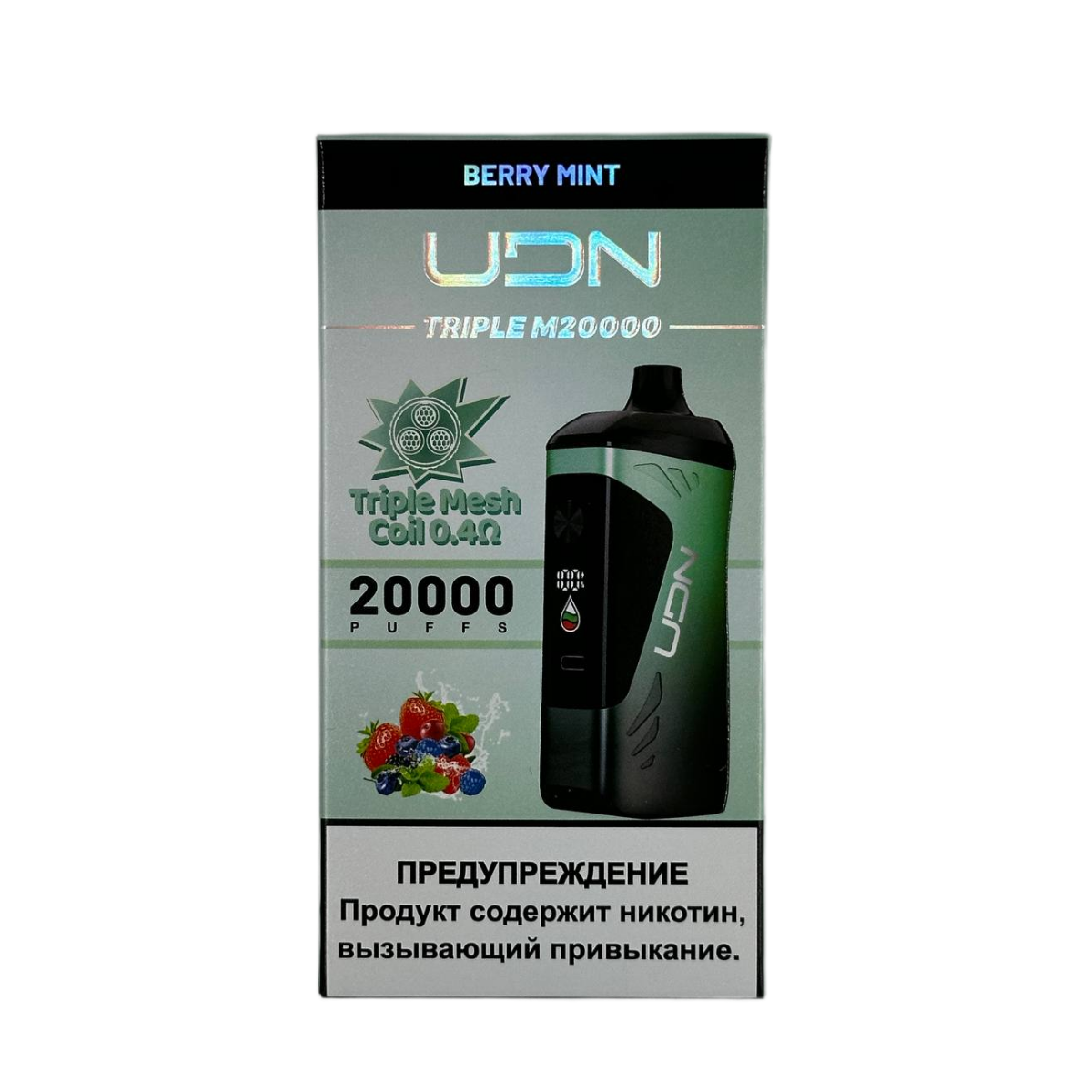 UDN TRIPLE M 20000 Ягоды мята 2%