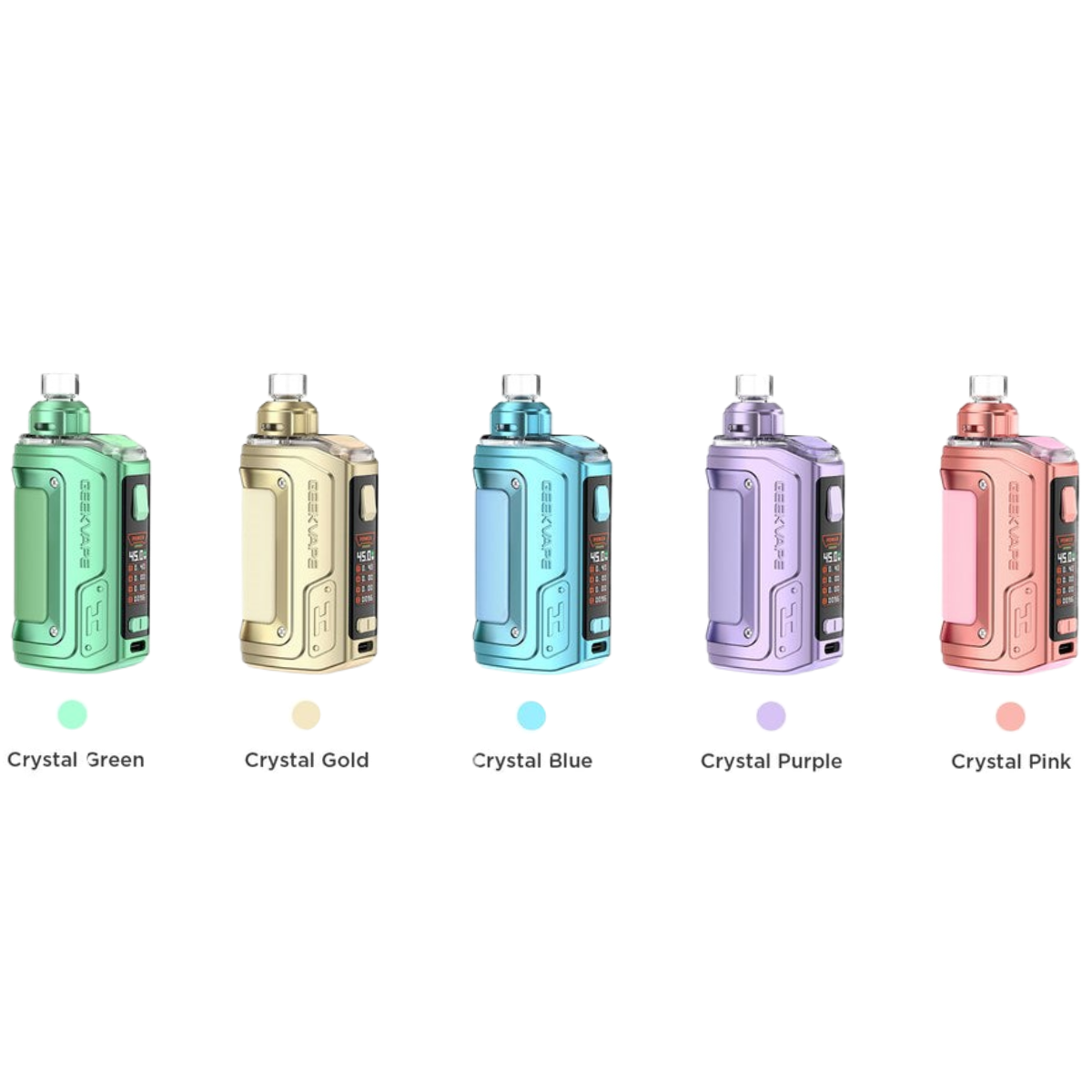 Geek Vape Hero 2 (H45) 1400mAh Crystal Edition Kit Crystal Gold