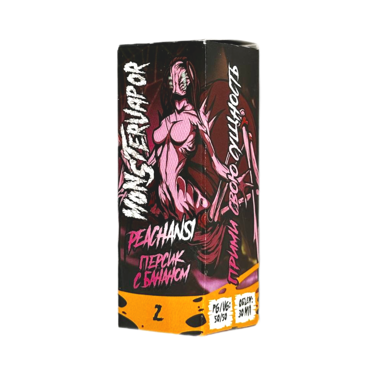 MONSTERVAPOR PEACHANSI Персик с бананом 30мл.20мг.