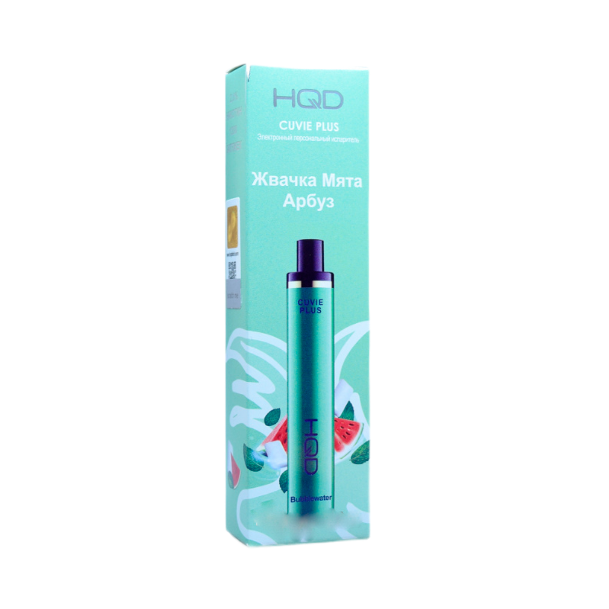 HQD Cuvie PLUS 1200 Жвачка мята арбуз 2%