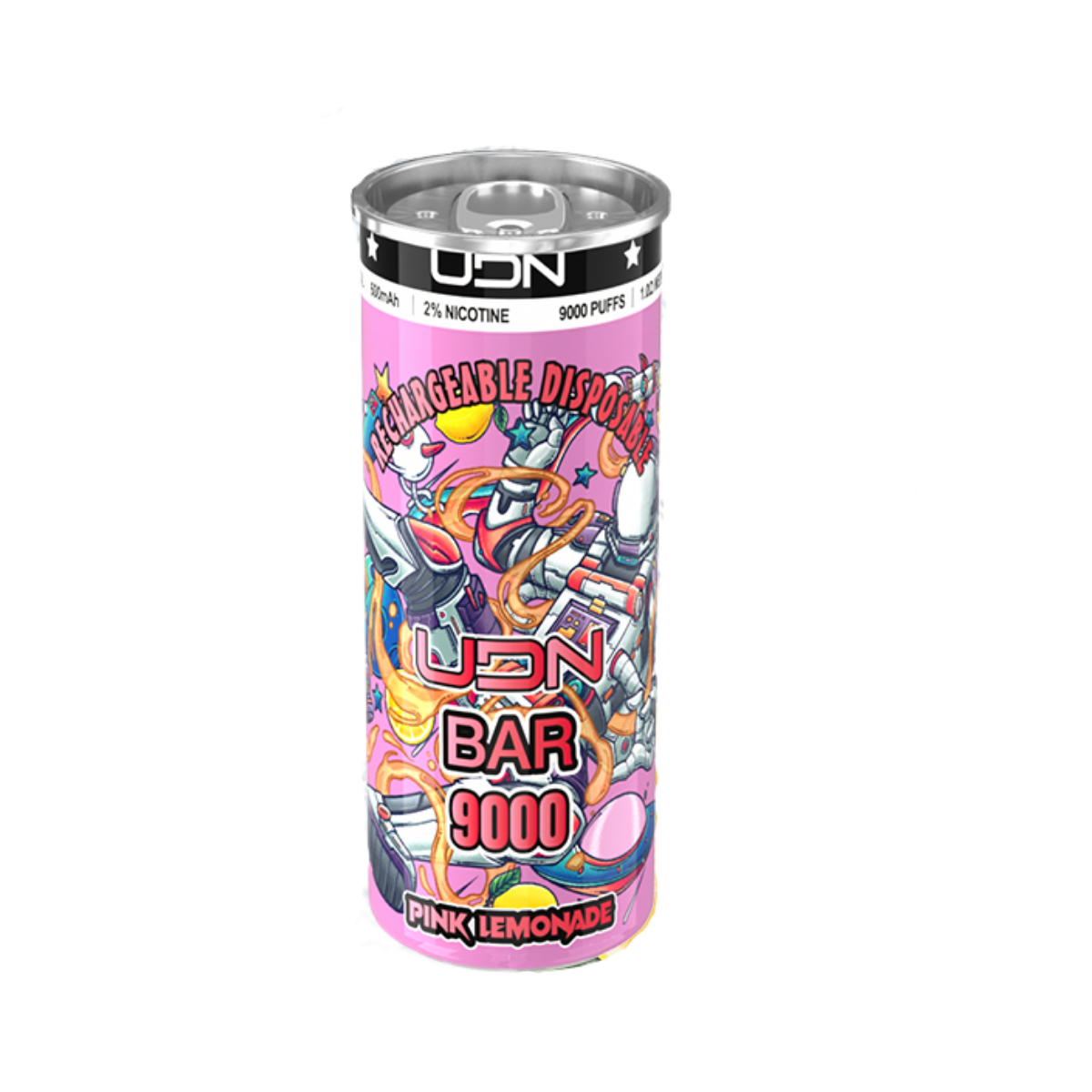 UDN BAR 9000 Розовый лимонад 2%