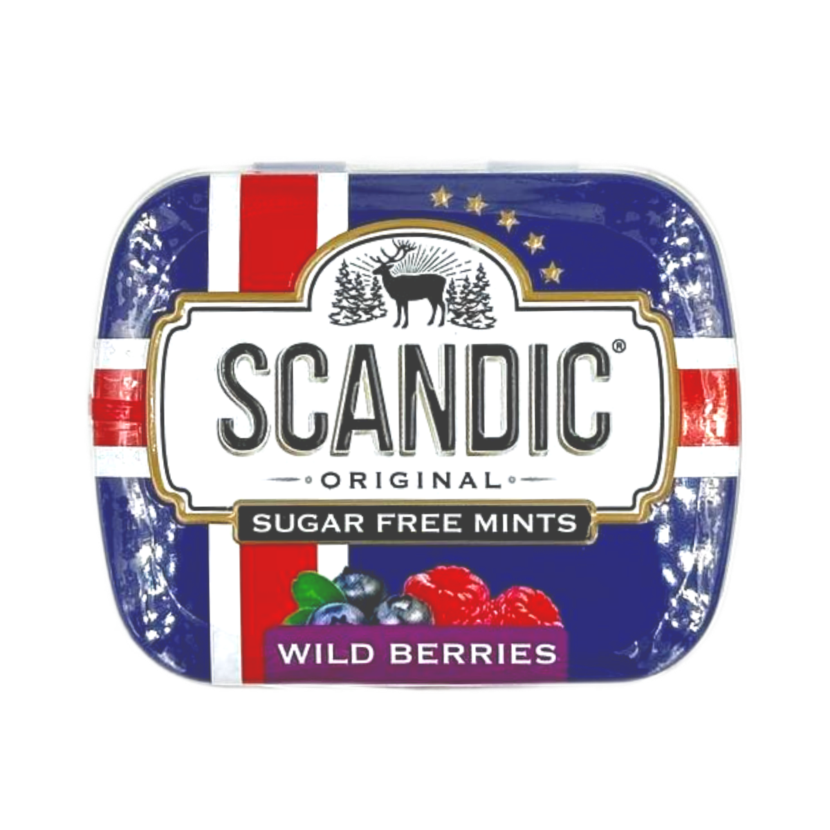 Конфеты SCANDIC Лесные ягоды / Wild Berries б/сахара 14 гр