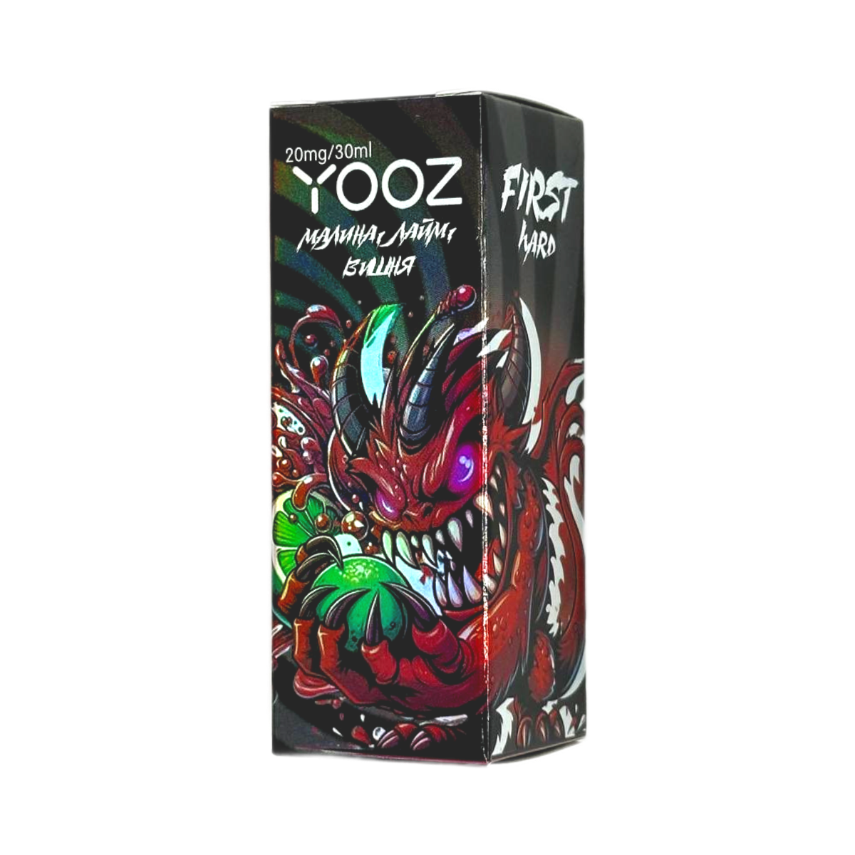 YOOZ Hard Малина лайм вишня 30мл.
