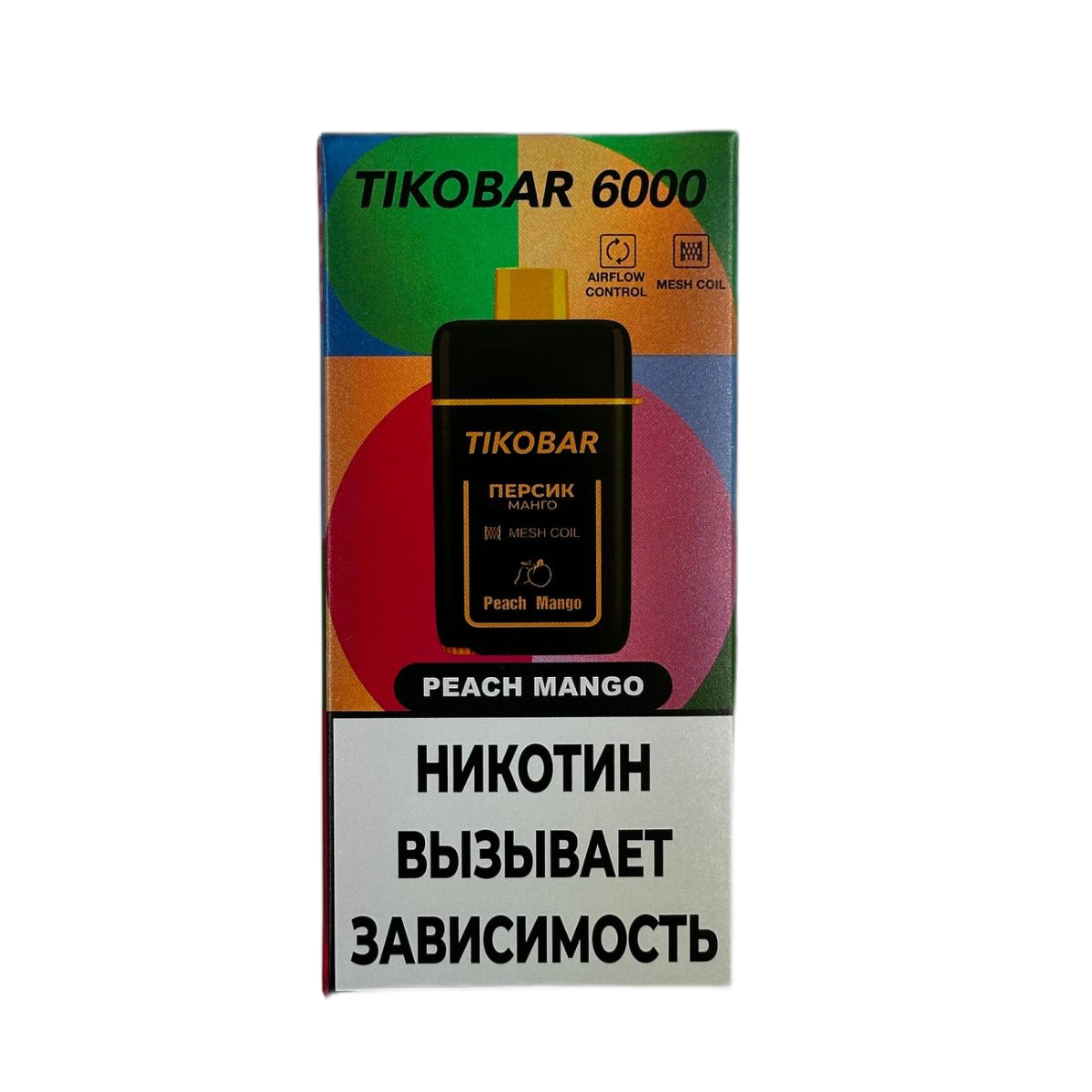 TIKOBAR 6000 Персик манго 2%