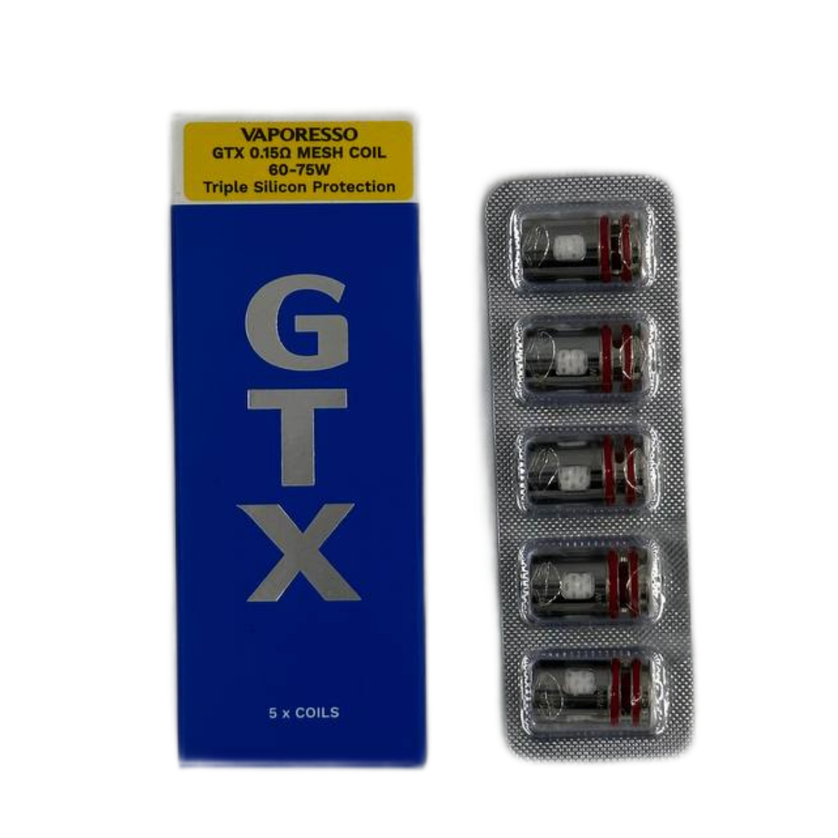 VAPORESSO GTX 0,15 Ом Mesh Coil (в упак. 5 шт.)
