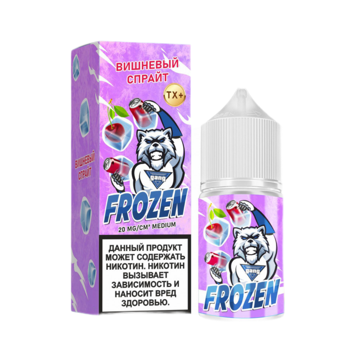 GANG FROZEN Medium Вишневый спрайт 30мl. 20мг
